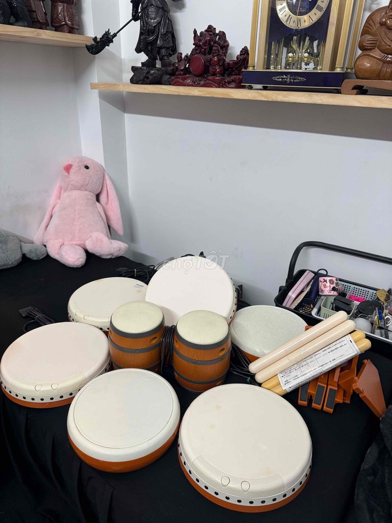 Bộ trống game Taiko Nhật Bản. Mua bán Thiết bị chơi game tại Thành phố Dĩ An Bình Dương được đăng bởi liêm nguyễn hình 1