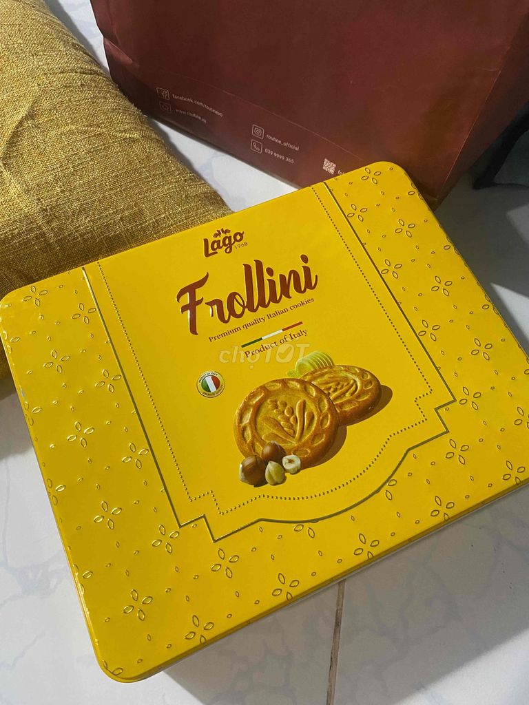 Bánh Quy Bơ Lago Frollini Hộp Thiếc 650G. Mua bán Đồ ăn, thực phẩm và các loại khác tại Quận 8 Tp Hồ Chí Minh được đăng bởi Kha hình 1