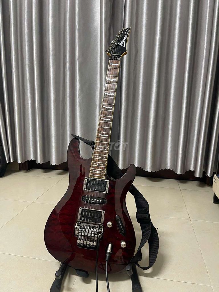 Đàn guitar điện Ibanez S470DXQM Đỏ Gỗ. Mua bán Nhạc cụ tại Quận Phú Nhuận Tp Hồ Chí Minh được đăng bởi Milo lê hình 1