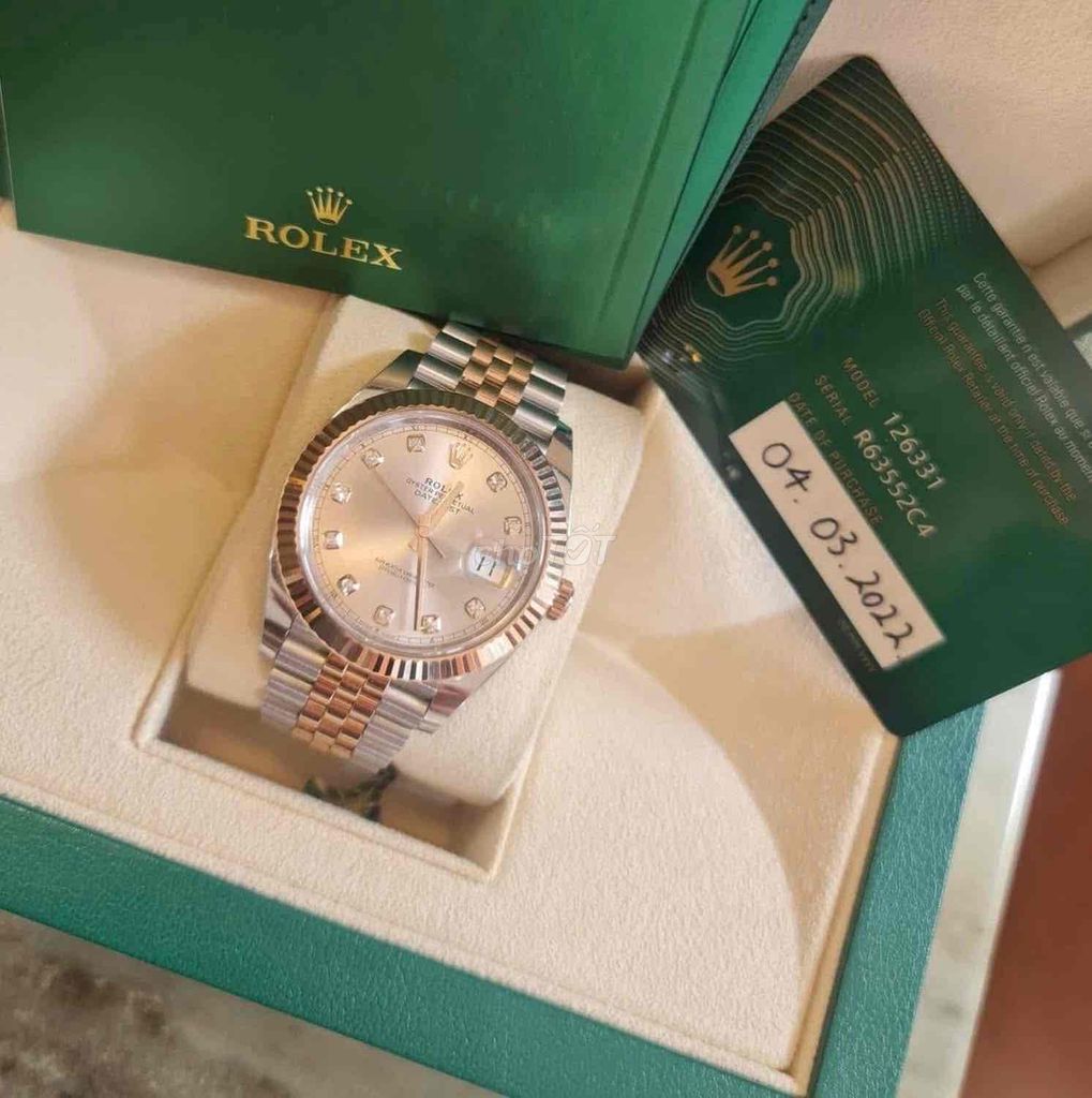 ROLEX Datejust 41mm 126331 Sundust Diamonds