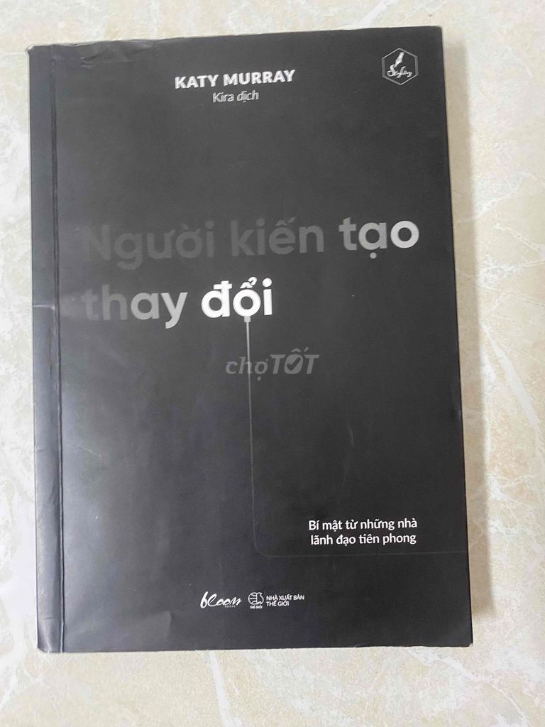 Sách Người Kiến Tạo Thay Đổi. Mua bán Sách tại Quận 7 Tp Hồ Chí Minh được đăng bởi joojoo hình 1