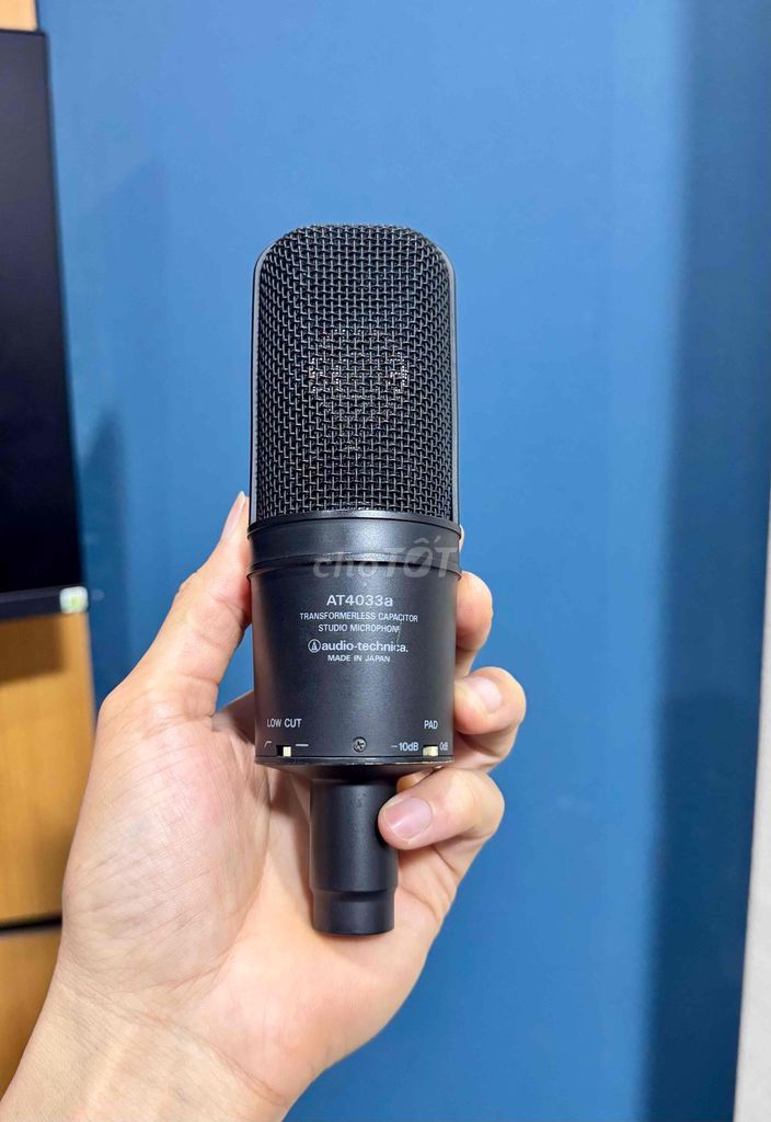 Microphone Audio-Technica AT-4033a Đen. Mua bán Tivi, Âm thanh tại Quận Thanh Xuân Hà Nội được đăng bởi Đức Trí hình 1