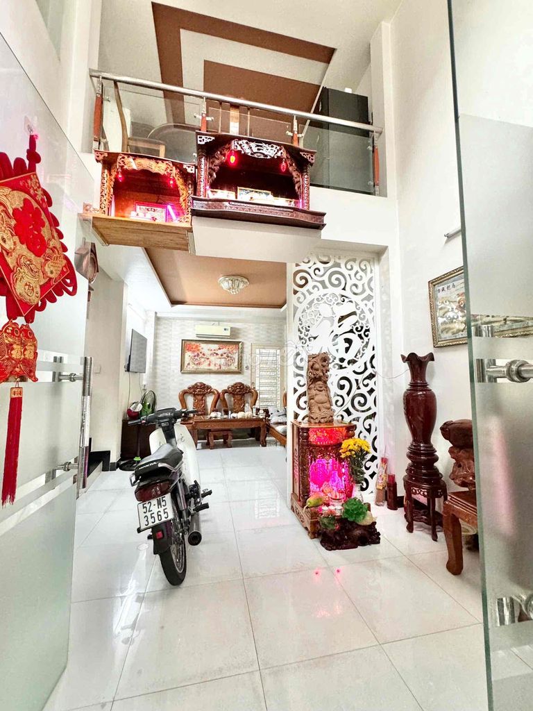 BÁN NHÀ ĐƯỜNG NGUYỄN VĂN LUÔNG, QUẬN 6, 4x8, SÀN 134m2, 4PN, SHR 9 CHU. Mua bán nhà ở tại Quận 6 Tp Hồ Chí Minh được đăng bởi Thiện Lành hình 1