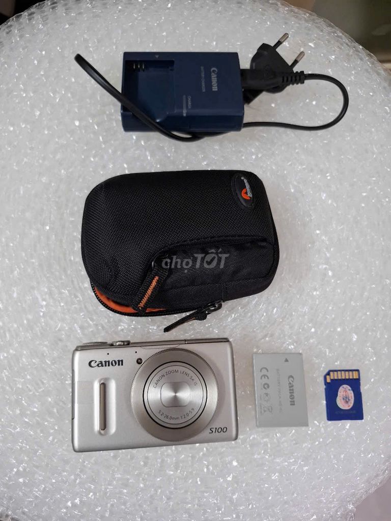 Máy ảnh Canon S100 Bạc Đã sử dụng. Mua bán Máy ảnh, Máy quay tại Quận 1 Tp Hồ Chí Minh được đăng bởi PG hình 1