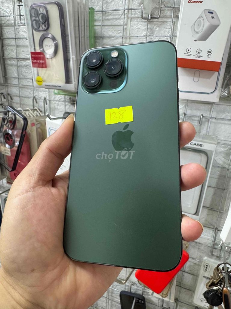 iPhone 13 Pro Max 128GB-Zin Việt Nam-Pin 98%. Mua bán Điện thoại tại Quận Long Biên Hà Nội được đăng bởi ADAYROI ĐIỆN THOẠI RUBY  hình 1