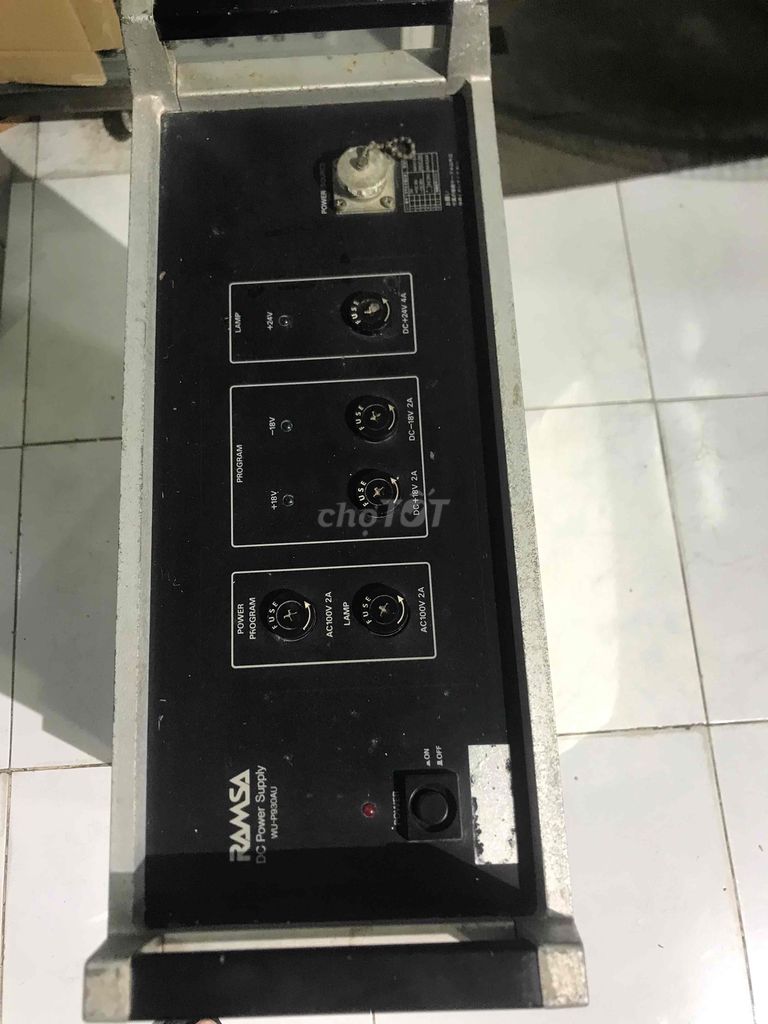 RAMSA- CẤP NGUỒN CHO AUDIO. Mua bán Tivi, Âm thanh tại Quận 5 Tp Hồ Chí Minh được đăng bởi LÂM LÊ VĂN SỸ hình 1