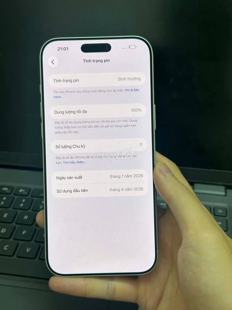 iPhone 17 Pro Max 256GB Bạc VN/A. Mua bán Điện thoại tại Quận Ngũ Hành Sơn Đà Nẵng được đăng bởi Trieu Le hình 1