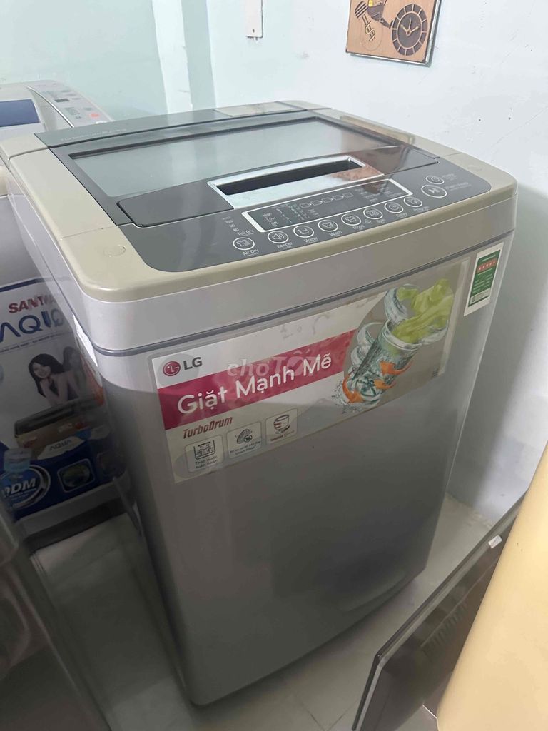 Máy giặt LG 8kg Xám Đã qua sử dụng. Mua bán Máy giặt tại Quận 7 Tp Hồ Chí Minh được đăng bởi shop đồ cũ hình 1
