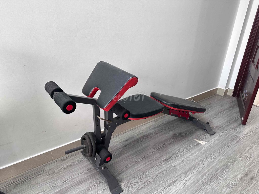 Ghế tập bụng Kim loại Đệm mút Đen Đỏ. Mua bán Đồ thể thao, Dã ngoại tại Quận Bình Tân Tp Hồ Chí Minh được đăng bởi Diệu Trần hình 1