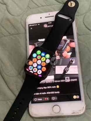 Apple Watch Series 5 44mm Đen. Mua bán Thiết bị đeo thông minh tại Huyện Cái Bè Tiền Giang được đăng bởi Nguyen Trong Phuc hình 1
