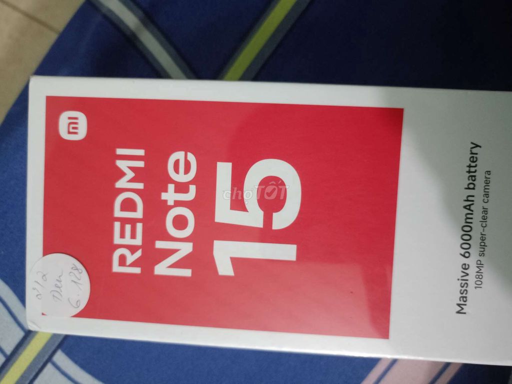 Xiaomi Redmi Note 15 Đen 128GB. Mua bán Điện thoại tại Thành phố Bắc Ninh Bắc Ninh được đăng bởi Nam hình 1
