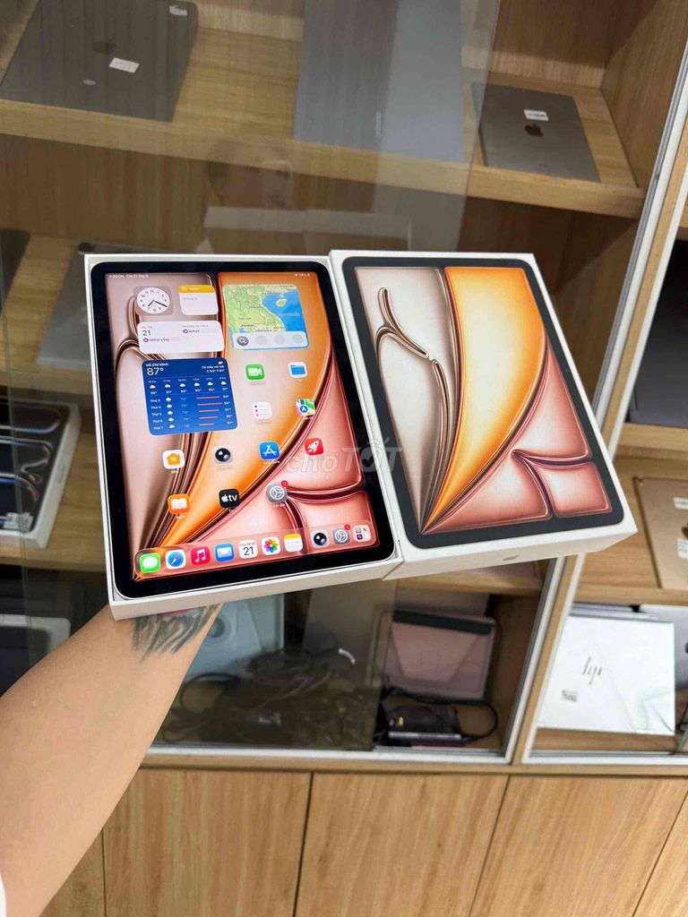 Apple iPad Air M4 128GB Bạc Like New. Mua bán Máy tính bảng tại Quận Đống Đa Hà Nội được đăng bởi KT Hà Nội Mobile hình 1