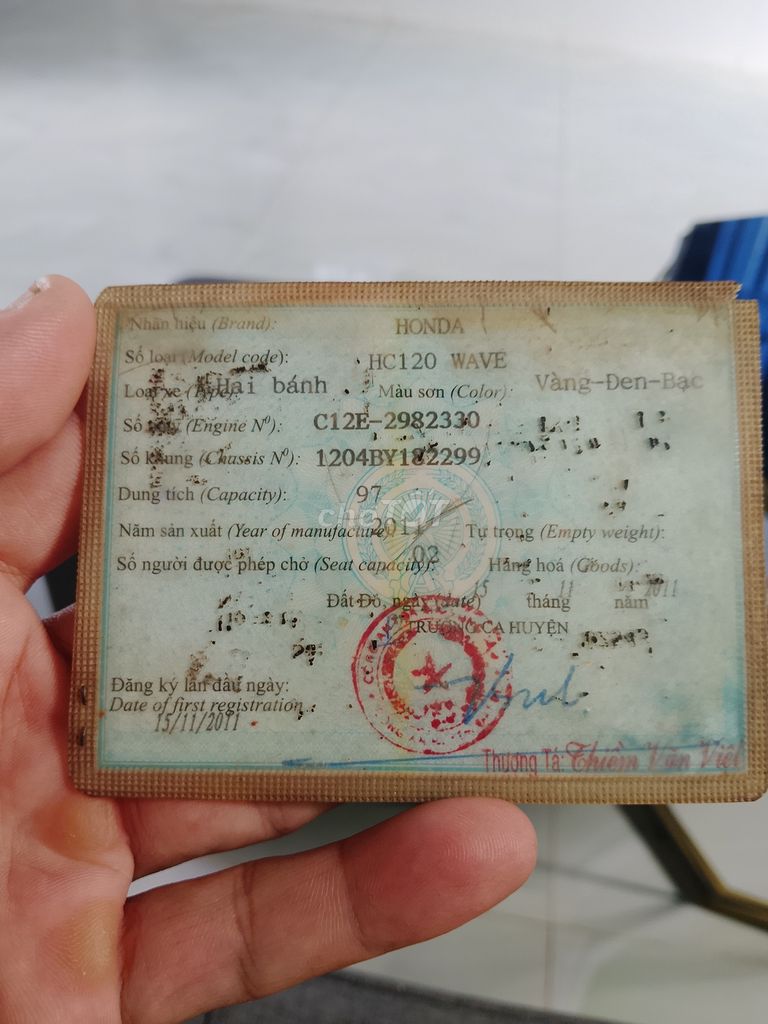 Bán xe Honda 100 đời cuối 2011. Mua bán Xe máy tại Huyện Cẩm Mỹ Đồng Nai được đăng bởi Cuong Nguyen hình 3