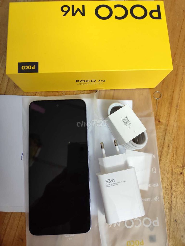 POCO M6 128GB Tím. Mua bán Điện thoại tại Quận Tân Phú Tp Hồ Chí Minh được đăng bởi Phi Long hình 1
