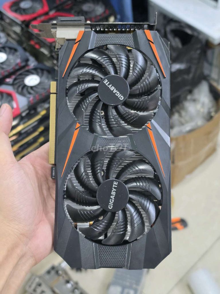 Card đồ họa Gigabyte GTX 1060 6GB 2 quạt Keng zin. Mua bán Linh kiện (RAM, Card...) tại Quận Tân Bình Tp Hồ Chí Minh được đăng bởi Phan Thịnh hình 1