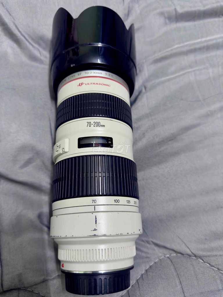 Ống kính Canon EF 70-200 f2.8 L Trắng. Mua bán Máy ảnh, Máy quay tại Quận Liên Chiểu Đà Nẵng được đăng bởi Nguyễn Hoàng hình 1