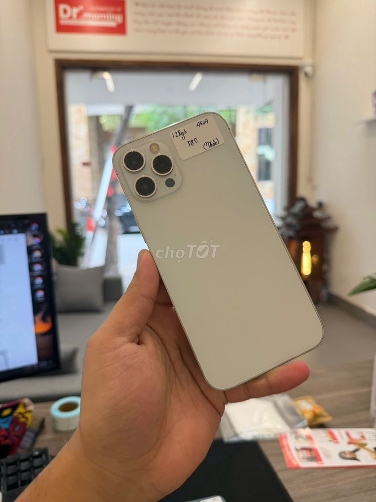iPhone 12 Pro Max 128GB Zin all Trắng - Giá HSSV. Mua bán Điện thoại tại Quận Thanh Xuân Hà Nội được đăng bởi Bùi Hiếu  H iStore hình 1