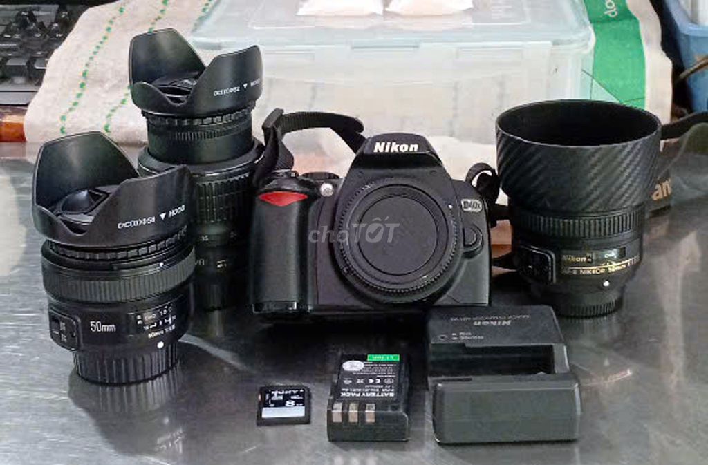 Máy ảnh Nikon D40X Đen kèm phụ kiện. Mua bán Máy ảnh, Máy quay tại Huyện Hóc Môn Tp Hồ Chí Minh được đăng bởi Minh hình 1