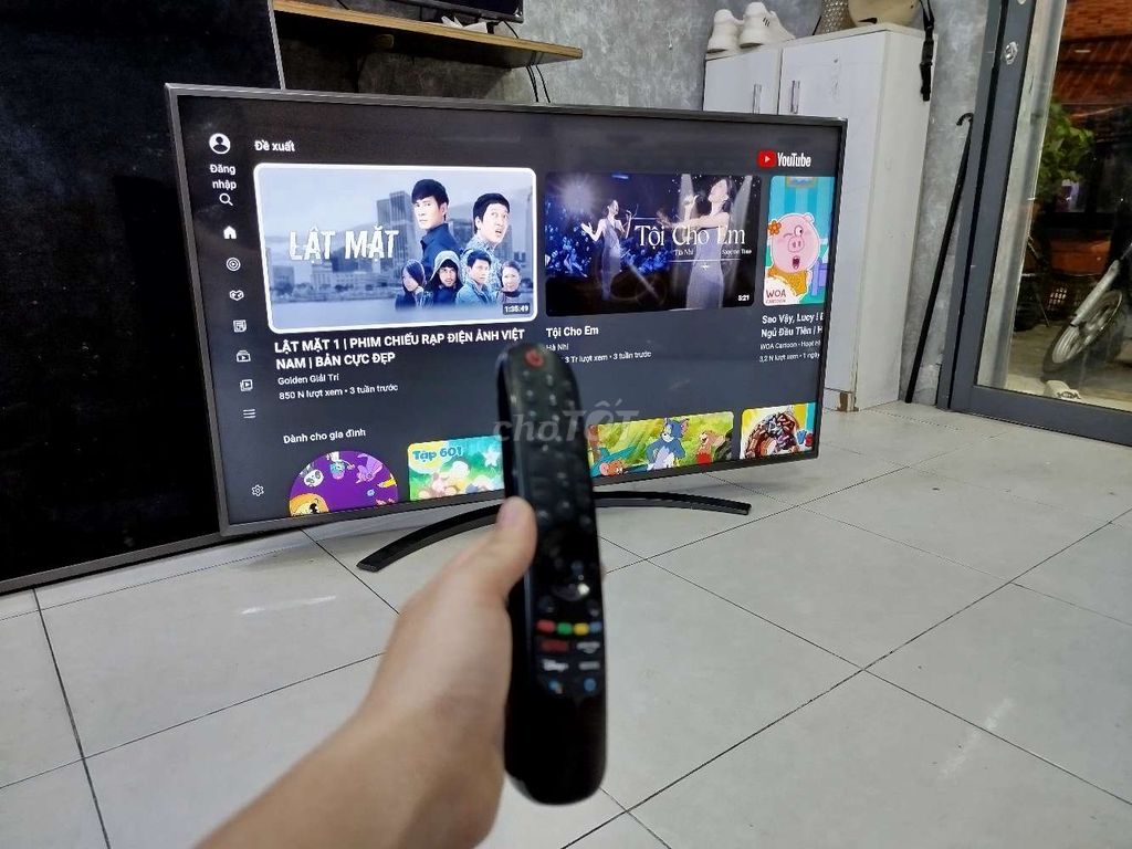 Smart tivi LG 50icnh 4k. Magic giọng nói chuột bay