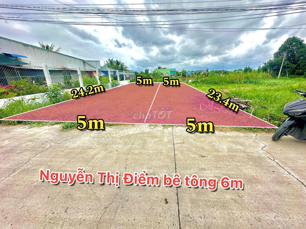 Đất thổ đường bê tông xe tải