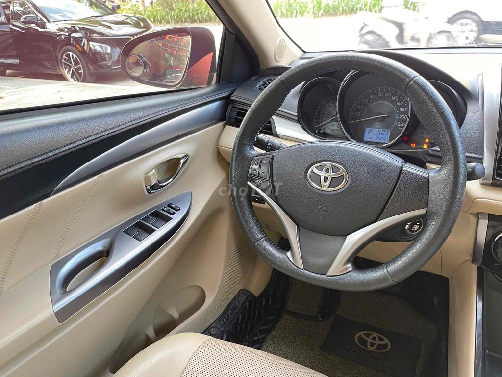 Toyota Vios 1.5G sx 2016 màu vàng cát đẹp. Mua bán Ô tô tại Quận Cầu Giấy Hà Nội được đăng bởi Cao Quý hình 7