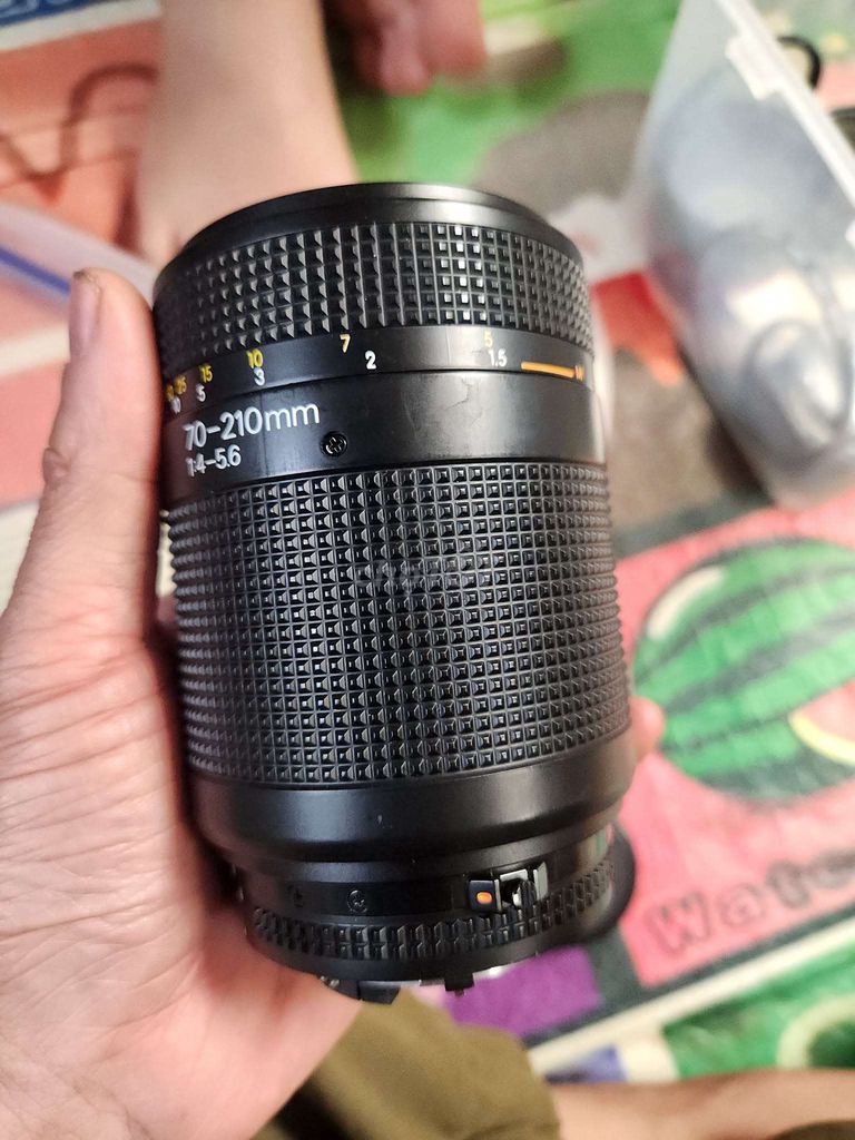 Ống kính Nikon AF Nikkor 70-210mm Đen. Mua bán Máy ảnh, Máy quay tại Quận Nam Từ Liêm Hà Nội được đăng bởi Thanh Hương hình 1