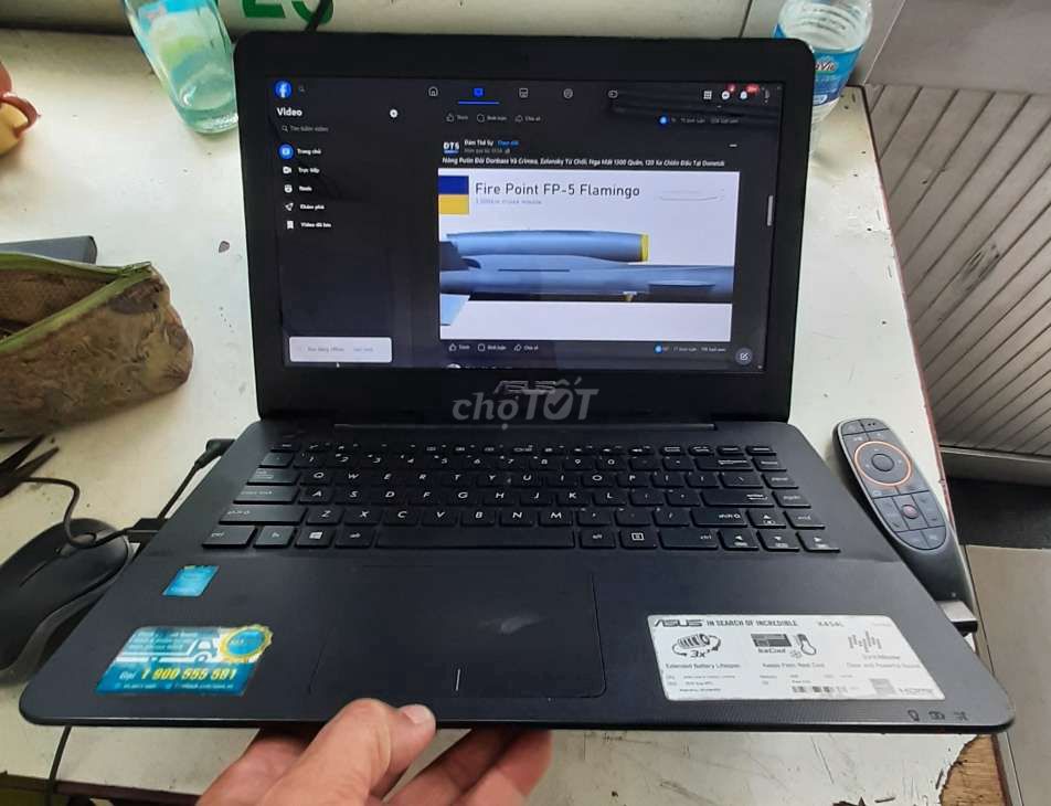 ASUS x454l chip i3 4005 ram8gb ổ cứng 550gb. Mua bán Laptop tại Quận 10 Tp Hồ Chí Minh được đăng bởi huỳnh  hình 1