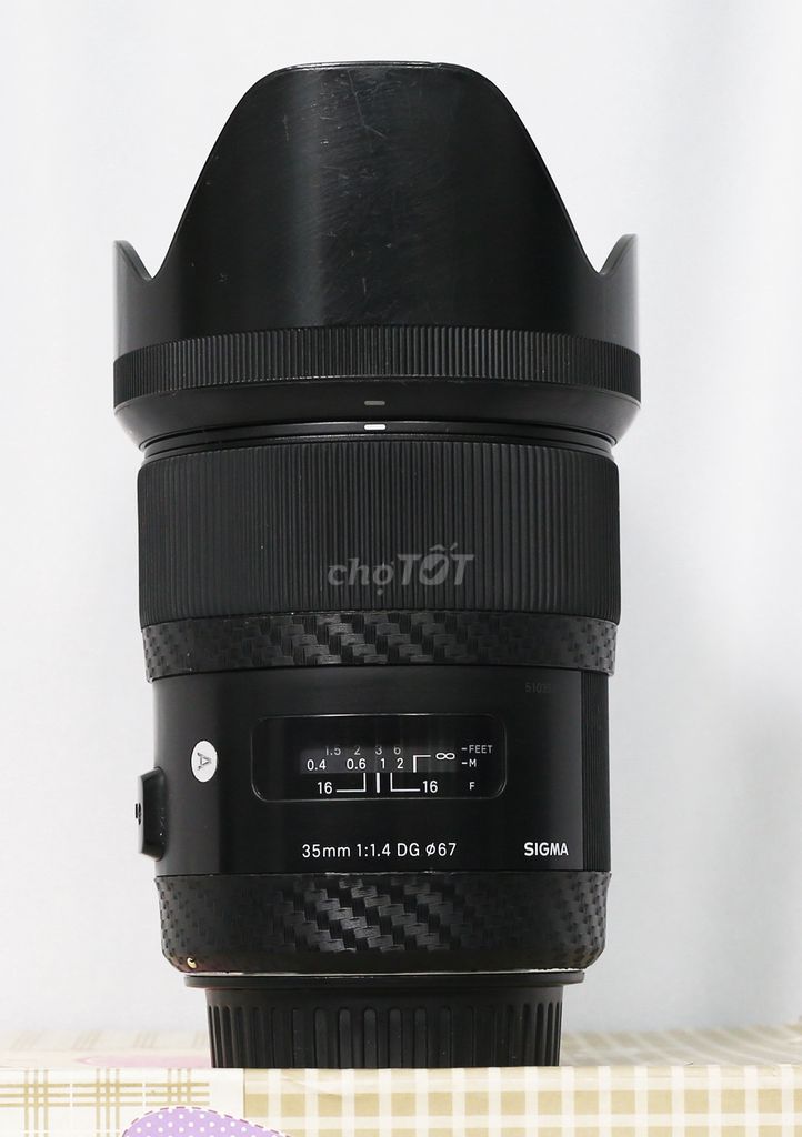 Sigma 35 f1.4 Art, KHÁ MỚI, Kính đẹp hoạt động Tốt