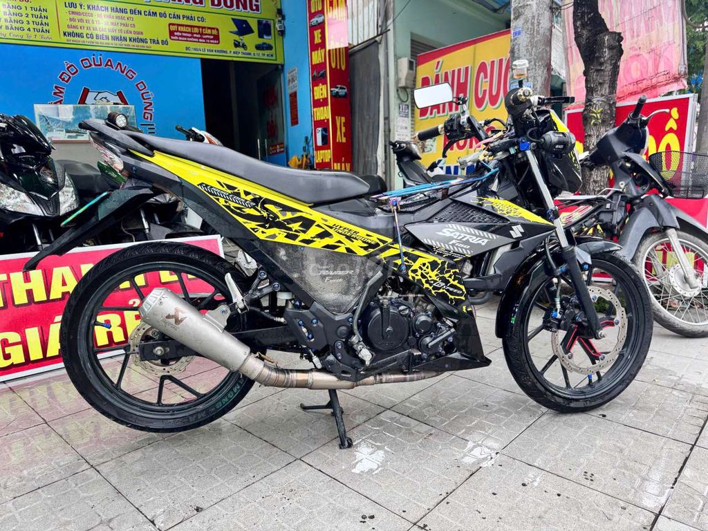 Satria 2018. Mua bán Xe máy tại Quận 12 Tp Hồ Chí Minh được đăng bởi Cầm Đồ Thanh Lý hình 13