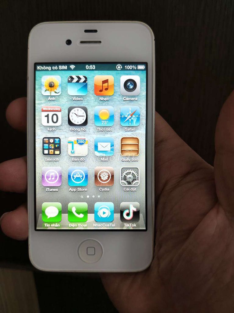 Apple iPhone 4S 16GB Trắng. Mua bán Điện thoại tại Quận Cầu Giấy Hà Nội được đăng bởi Hoàng Anh Táo Cổ hình 1