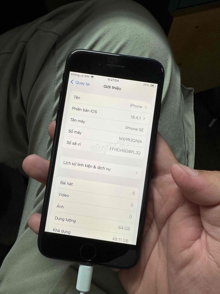 iphone SE 2020 pin 8x ios 18 siêu mượt. Mua bán Điện thoại tại Quận 12 Tp Hồ Chí Minh được đăng bởi Thanh Trung hình 1