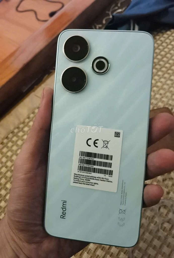 Xiaomi Redmi 13 ram 6/128GB Xanh nhạt. Mua bán Điện thoại tại Thành phố Việt Trì Phú Thọ được đăng bởi Tv Helo hình 1