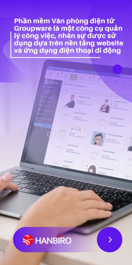 Hanbiro - Phần mềm Văn phòng điện tử Groupware