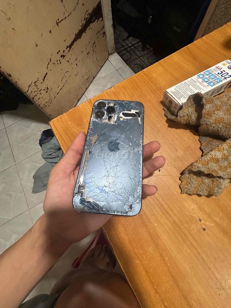 Apple iPhone 12 Pro Max Xanh Hỏng icloud. Mua bán Điện thoại tại Huyện Củ Chi Tp Hồ Chí Minh được đăng bởi mua bán xác trao đổi điện thoại  hình 1