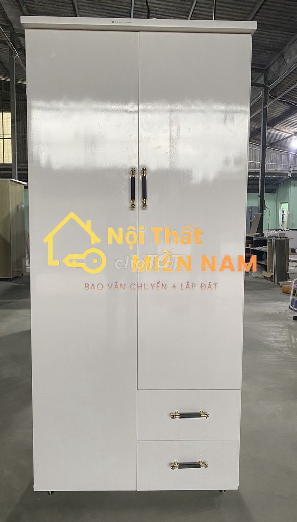 Tủ quần áo nhựa 2 cánh 1m8 Trắng=Tủ quần áo%. Mua bán Tủ, kệ gia đình tại Huyện Hóc Môn Tp Hồ Chí Minh được đăng bởi Cửa Hàng Nội Thất hình 1