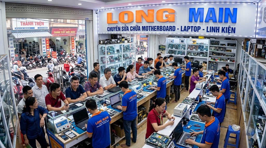 Cửa hàng linh kiện laptop,pc Long Main tại Quận Thanh Xuân, Hà Nội hình 2