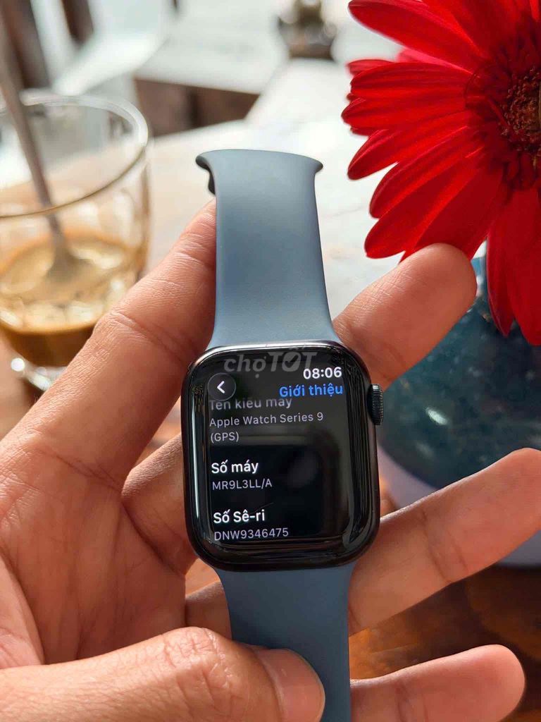 Apple Watch Series 9 41mm GPS Midnight P97%. Mua bán Thiết bị đeo thông minh tại Quận Sơn Trà Đà Nẵng được đăng bởi Anh Apple Chính Hãng hình 1