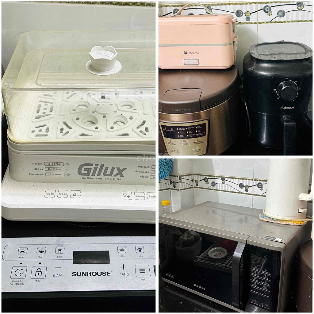 Bộ thiết bị nhà bếp Đa màu. Mua bán Bếp, lò, đồ điện nhà bếp tại Quận 4 Tp Hồ Chí Minh được đăng bởi Ngan N hình 1