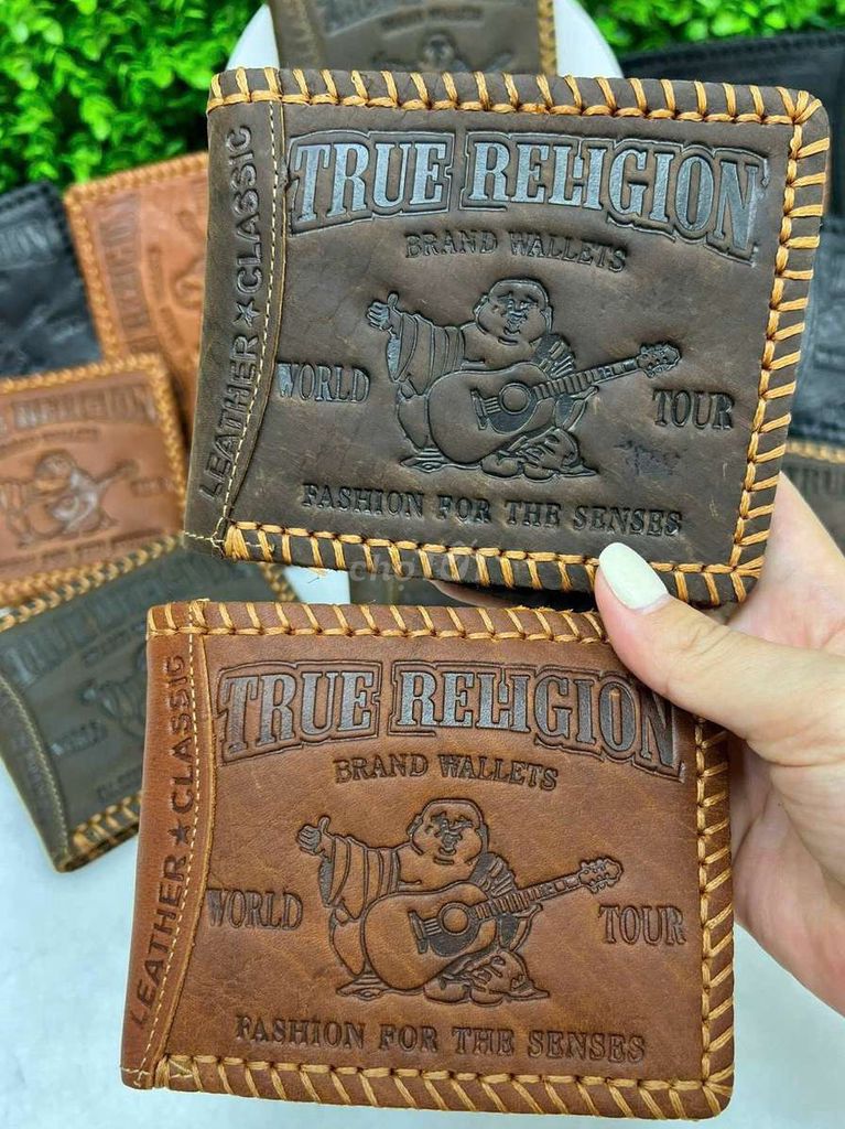 Ví da nam da bò thật True Religion. Mua bán Túi xách tại Quận Thốt Nốt Cần Thơ được đăng bởi PHỤ KIỆN CẦN THƠ hình 1