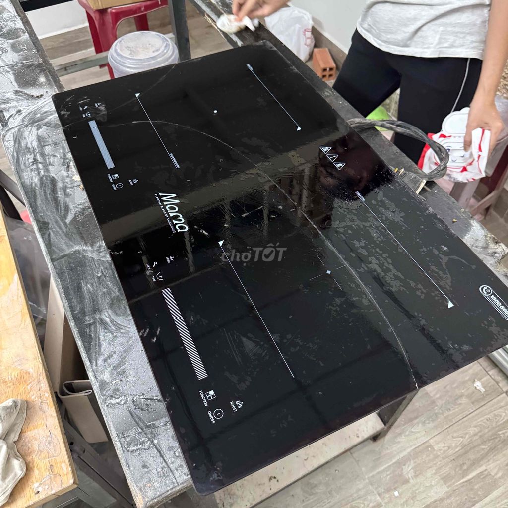 Bàn bếp đá hoa cương Đen 1m2 Đã qua sử dụng. Mua bán Bếp, lò, đồ điện nhà bếp tại Quận 8 Tp Hồ Chí Minh được đăng bởi Hồ khanh hình 1