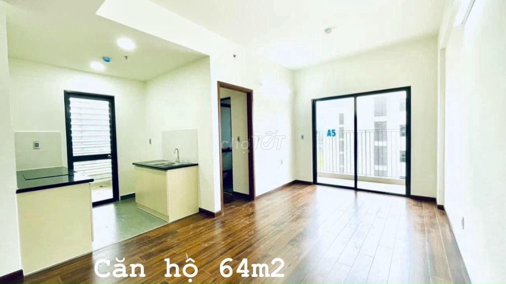 Bán căn góc 64m2 2PN 2WC. Đã bàn giao nhà. Nhà mới 100%. View Nội Khu