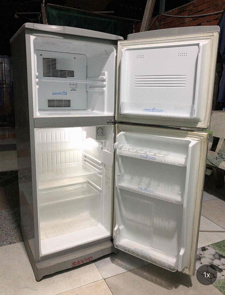 tủ lạnh sanyo aqua 145l zin đẹp