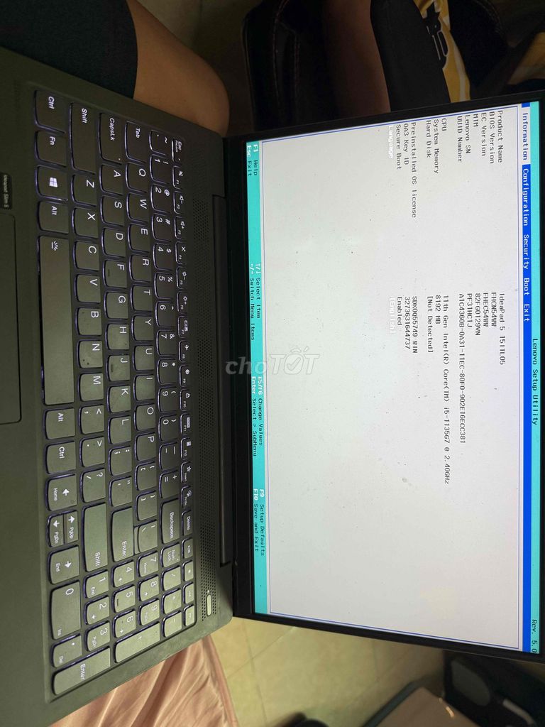 Lenovo Ideapad 5 i5-1135G7/8 no ssd ! 15.6FHD. Mua bán Laptop tại Quận Phú Nhuận Tp Hồ Chí Minh được đăng bởi Thắng hình 1