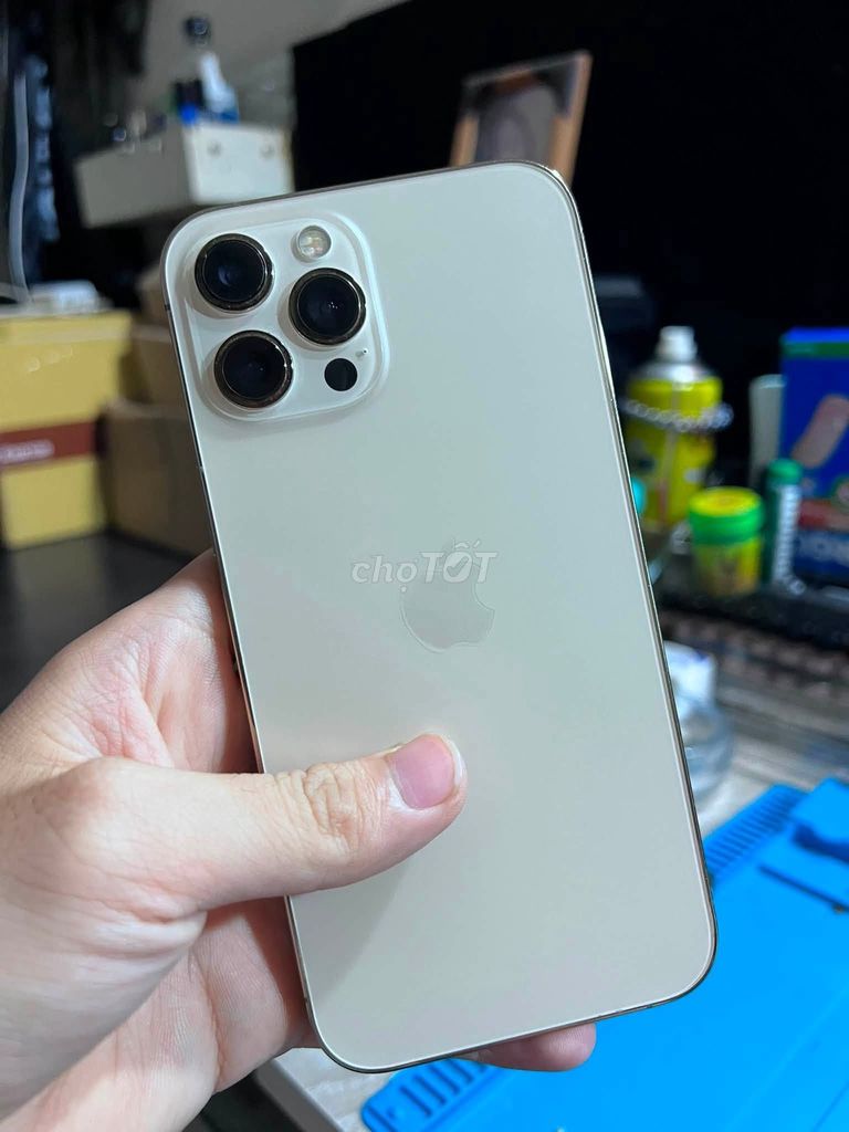 Apple iPhone 12 Pro Max 512GB Gold Đã thay màn zin. Mua bán Điện thoại tại Quận 10 Tp Hồ Chí Minh được đăng bởi Hội Đồ Điện Tử hình 1