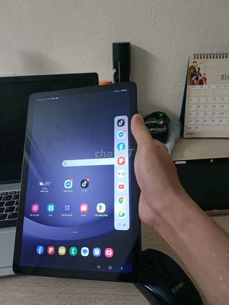 Samsung Galaxy Tab A9 Plus 64GB Đen. Mua bán Máy tính bảng tại Quận Hoàng Mai Hà Nội được đăng bởi Mạnh Dũng Android hình 1
