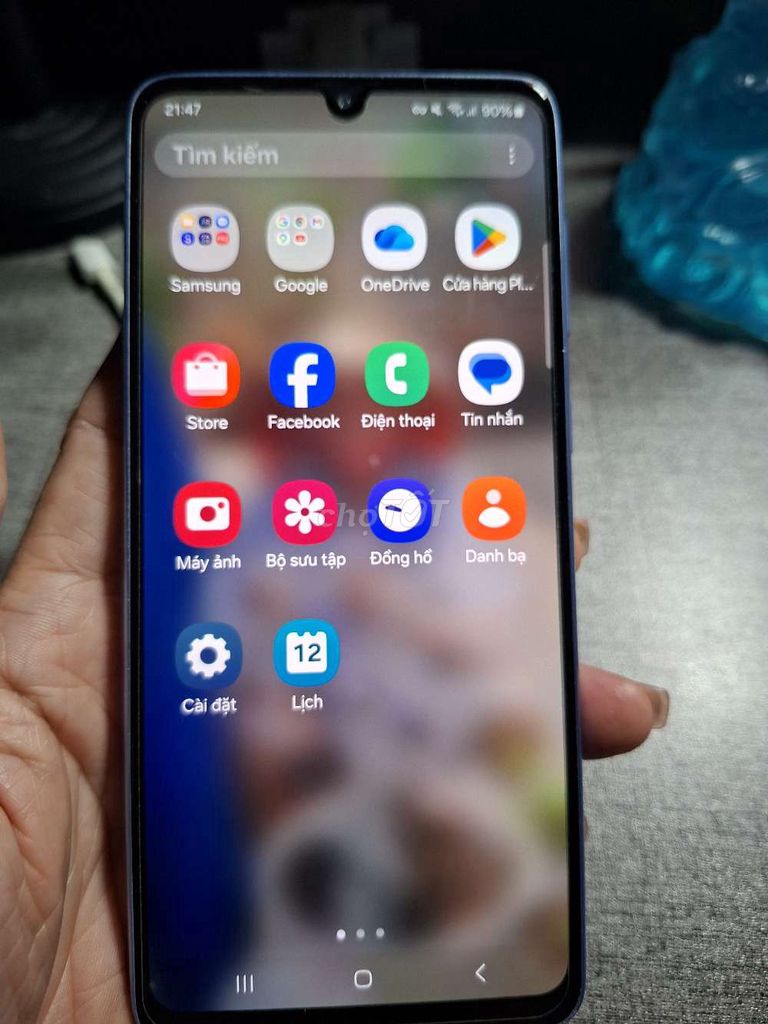 Samsung A33 Xanh nhạt Đã sử dụng. Mua bán Điện thoại tại Huyện Cần Giuộc Long An được đăng bởi Vi Nguyễn hình 1
