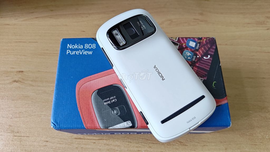 Nokia 808 PureView Trắng. Mua bán Điện thoại tại Thành phố Vũng Tàu Bà Rịa - Vũng Tàu được đăng bởi Hiệp hình 1