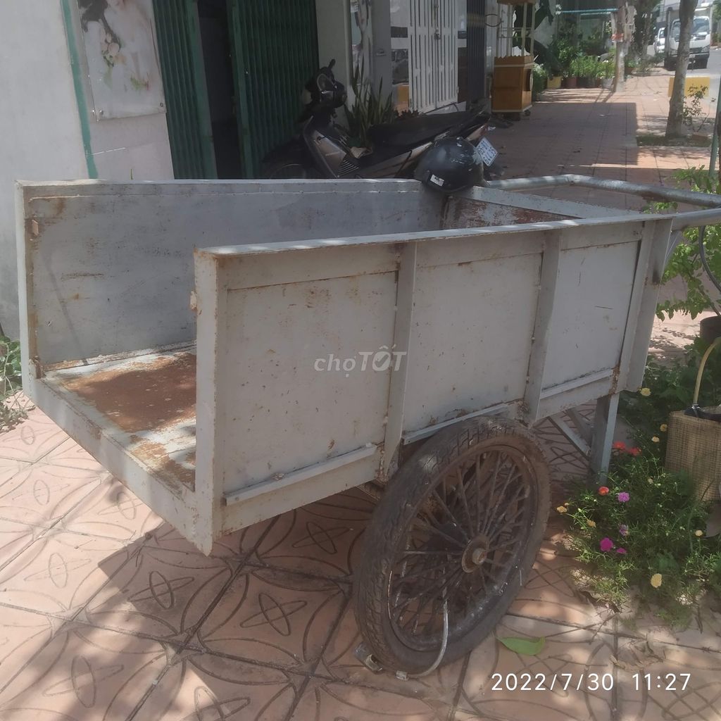 Bán xe kéo, sắt dày, bền đẹp. Tặng kèm xe máy. Mua bán Phương tiện khác tại Quận Cái Răng Cần Thơ được đăng bởi Trình Đỗ Đăng hình 3