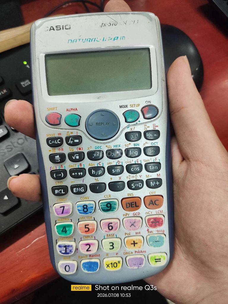 Máy tính khoa học Casio FX-570VN PLUS Xám, Xanh. Mua bán Đồ dùng văn phòng tại Quận Gò Vấp Tp Hồ Chí Minh được đăng bởi Quí Bửu hình 1