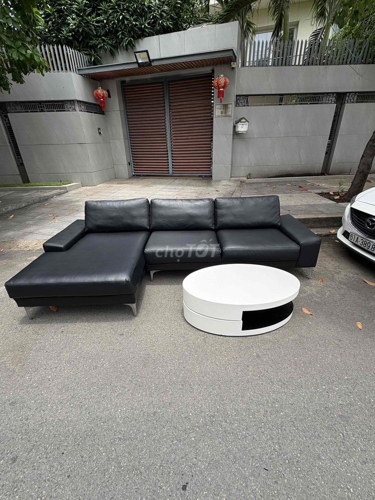 sofa  sofa góc L . sofa gia đình . sofa da. Mua bán Bàn ghế tại Quận Tân Phú Tp Hồ Chí Minh được đăng bởi  Diep Nguyen hình 1